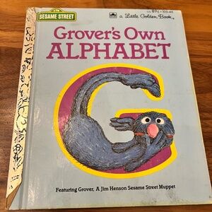 Grover's Own Alphabet A Little Golden Book